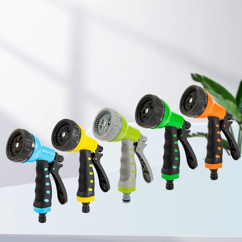7Mode High Pressure Garden Water  Hose Nozzle Car Washing Yard Water Sprayer Irrigation Pipe Tube Nozzle Sprinkle Tools