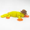3D Printed Platypus Articulated Flexible Animal Stress Relief Toy Platypus Wearing Hat Desktop Pet Fidget Toy for Home Office Decoration
