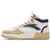 New C37 Series Anti Slip Wear Resistant High Top Skateboard Shoes Men's White Brown 912348081-2