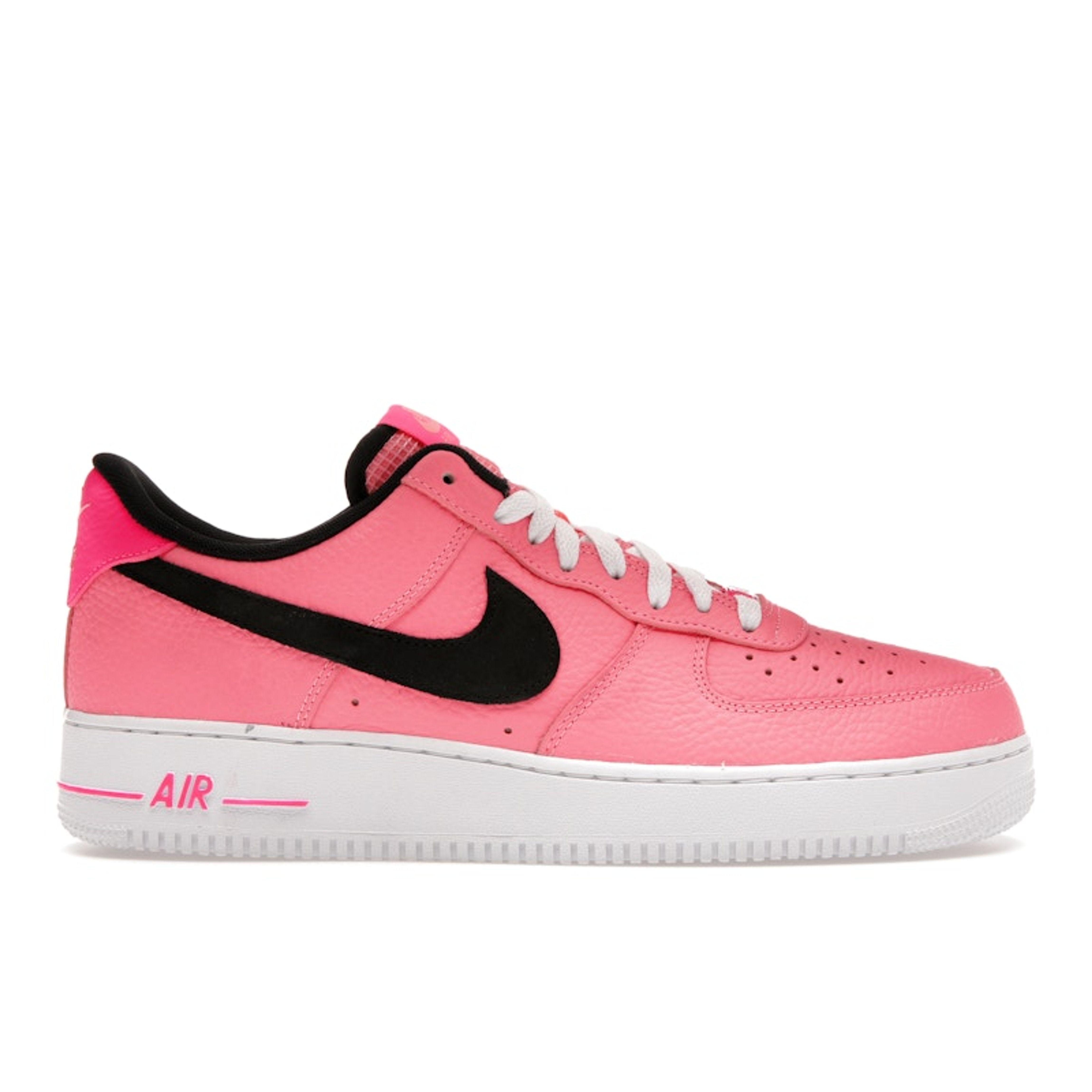 

Nike Air Force 1 Low 07 Pink Gaze Черные мужские кроссовки Белые гипер-розовые DZ4861-600 39