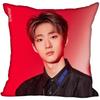 P1Harmony KPOP Cushion Cover Polyester Throw Pillow Case Super Soft Satin Fabric Cushion Cover Festive Home Decorative Cushions