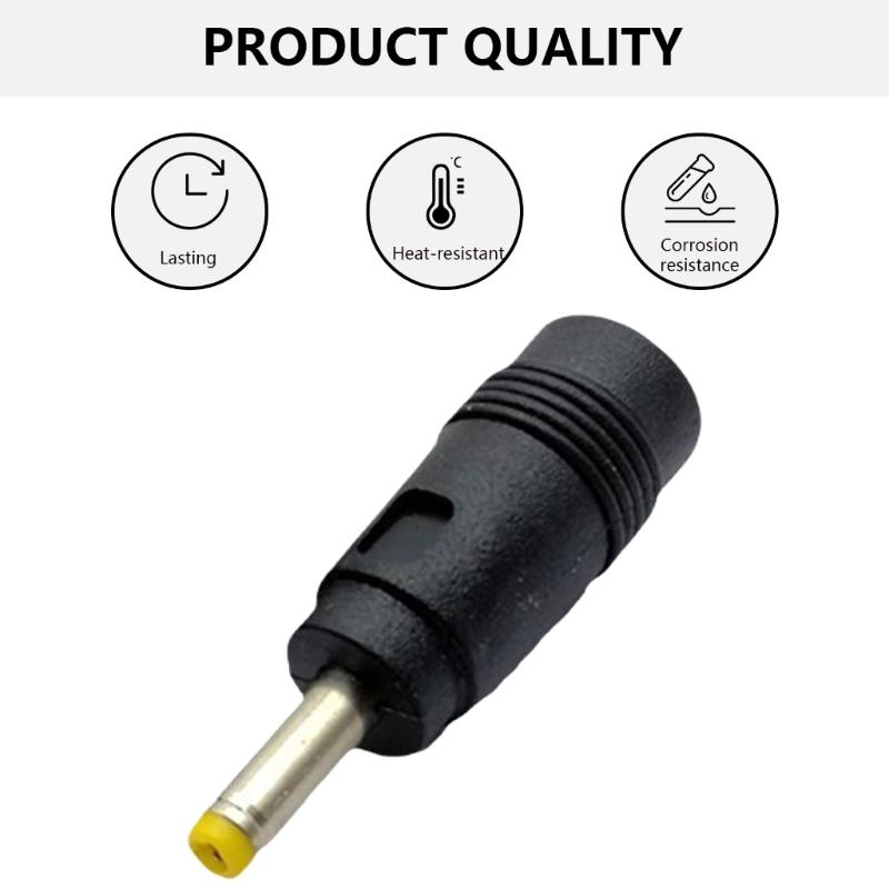 Portable DC35135 Female To DC4.0x1.7mm Male Converter Adapter Power Conversion Head for Various Laptops Brands