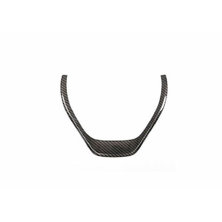 Fit For BMW 3 4 Series GT 2013- Carbon Fiber Steering Wheel Sheet Cover Trim