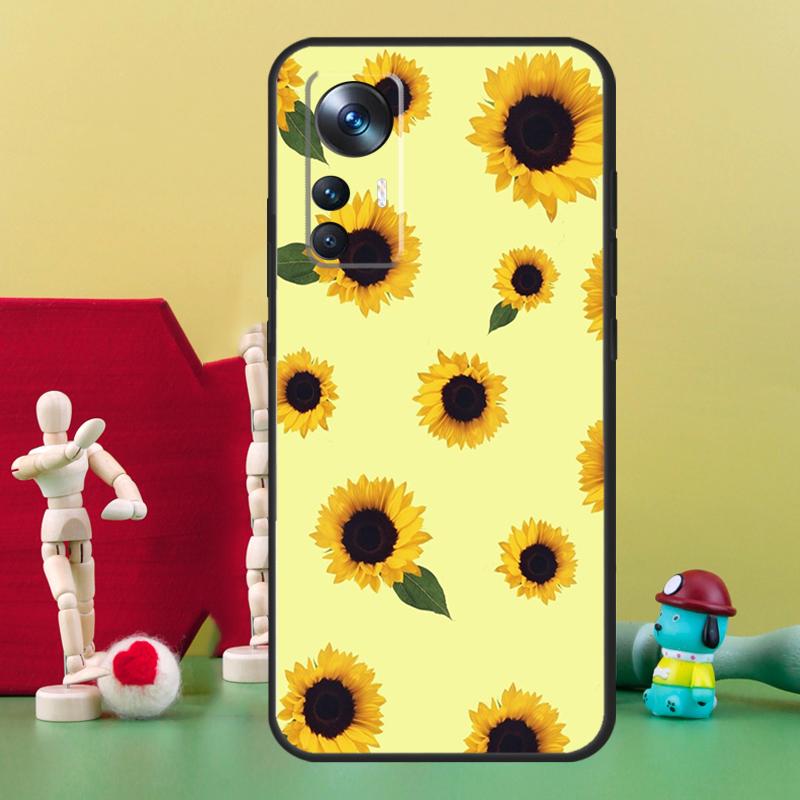 Sunflower Case For Xiaomi 15T 14T 13T 14 15 Ultra 17 Pro Max POCO F8 Ultra F5 F6 F7 X5 X6 X7 Pro Cover
