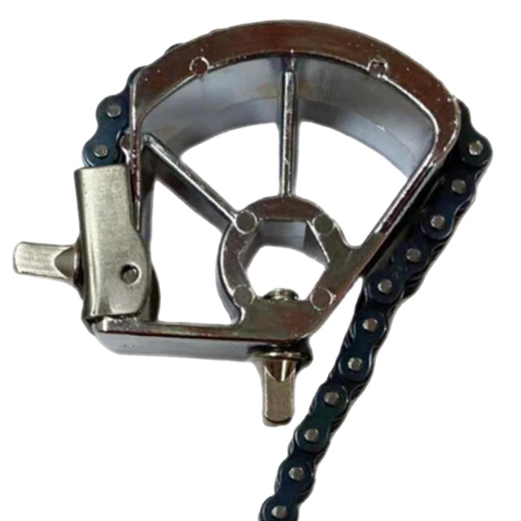 Double Chaîne Entraînement Accessoires Percussions Robuste Stable Pédale de Grosse Caisse Chaîne