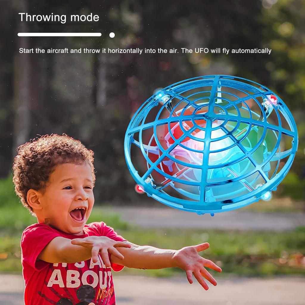 Antikollisjon Induksjonslevitasjon Fly Håndopererte UFO-droner