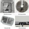 800W Smart Dishwasher Machine 21-40L Capacity Portable Desktop Washing Machine Ozone Sanitize Compact Dishwasher For Kitchen