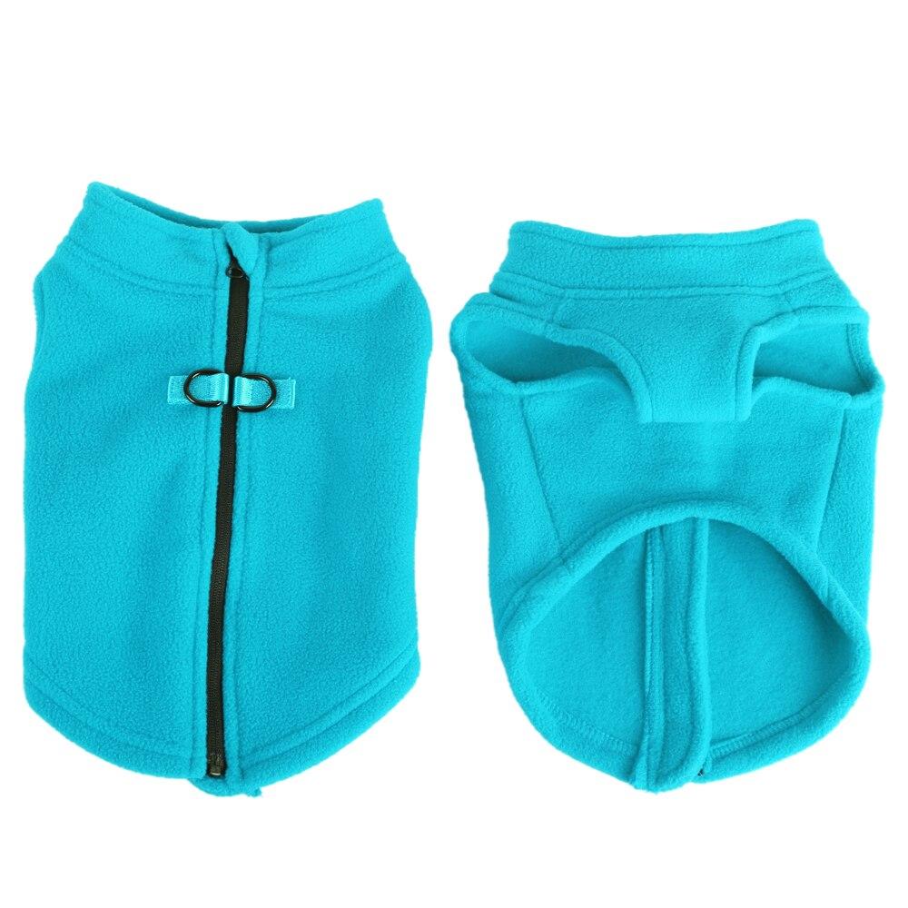 Fleece Warm Dog Clothes Puppy Pet Cat Jacket Winter Puppy Clothing Bulldog Coat Pug Costume Poodle