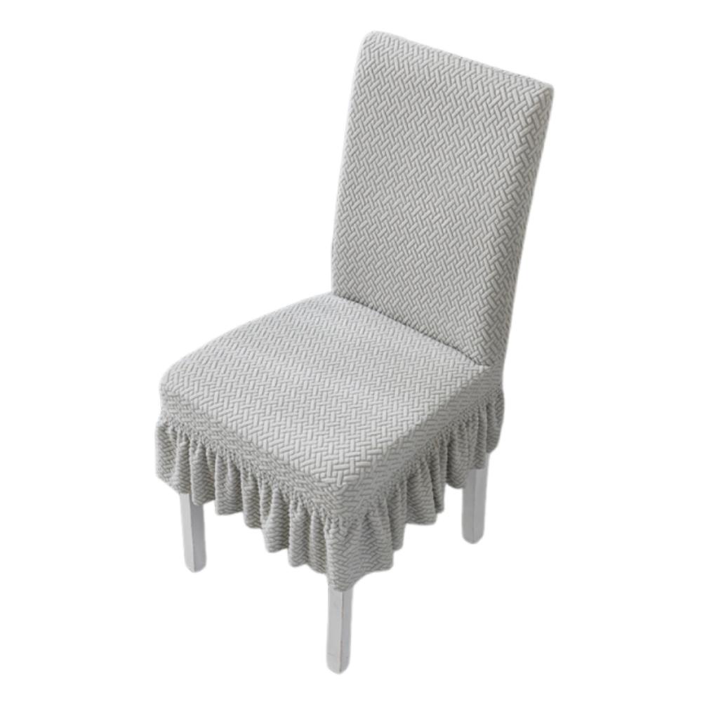 Washable Seat Cover Thickened Stool Slipcover Warm Chair Cover  Dining Chair
