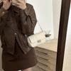 Autumn 2024 Retro Classic Textured Small Square Crossbody Bag for Women