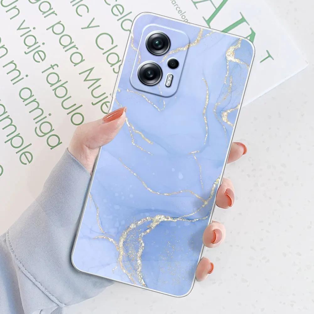 For POCO X4 GT 5G Case For Xiaomi Poco X4 GT Cover Patterned Clear Bumper TPU Silicone Soft Cases Coque For POCO X4 GT 5G Fundas