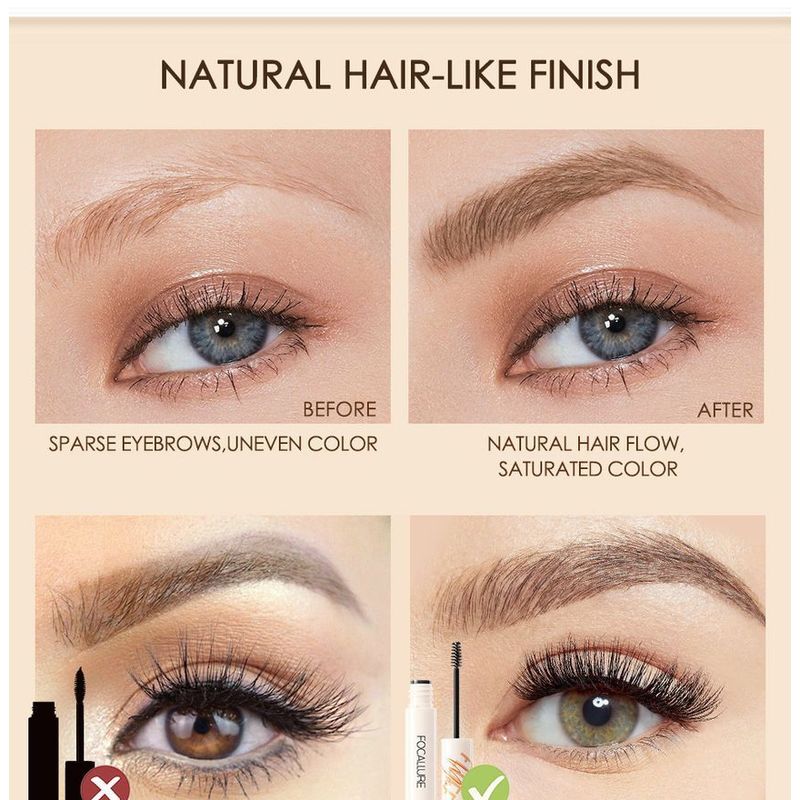 FOCALLURE - FLUFFMAX Brow Mascara/Brow Gel - 4 Colors