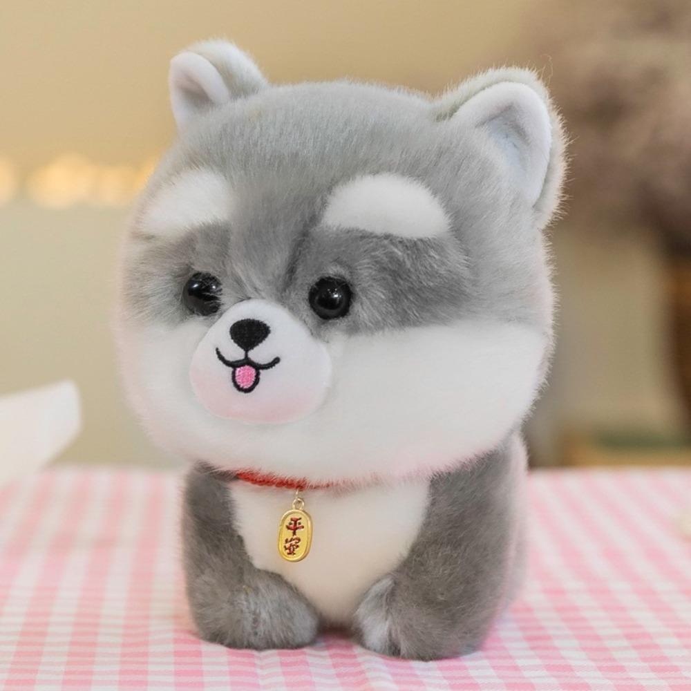 20cm Stuffed Animals Lifelike Puppy Plushies Doll  for Girls Boys Child Gifts
