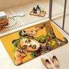 Jojo J-Jolyne Cujoh Anti‑Slip Floor Mat Short Plush Rug mat Soft Comfortable Machine Washable Home Decor