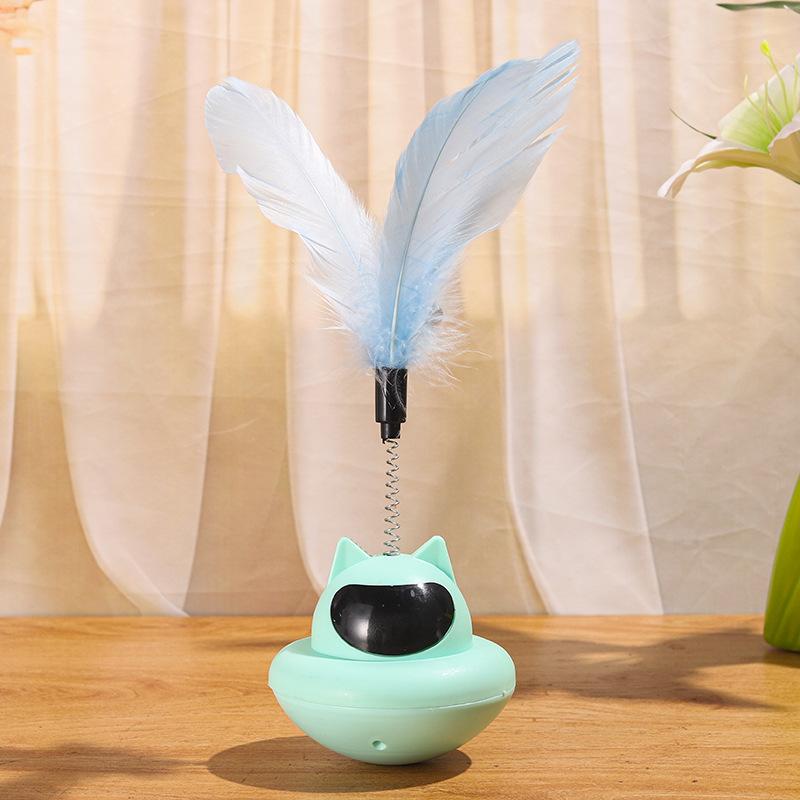 

New suction cup cat teaser stick long pole cat toy self-hi to relieve boredom lazy cat teaser stick durable must-have toy