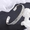 New Arrival Retro Wave Bracelets 925 Silver Jewelry Fashion Spray Personality Sweet Cloud Opening Bangles SL105