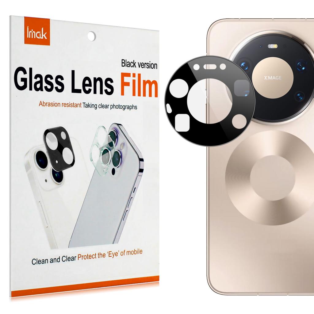 For Huawei Mate 80 Pro Max RS Glass IMAK High Definition Glass Lens Film Black Version