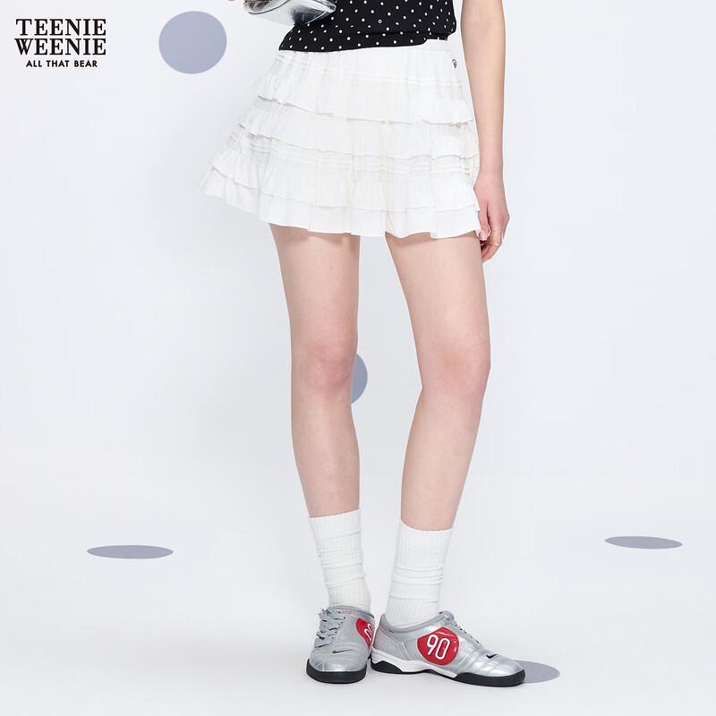 Teenie Weenie Bear Letter A-Line Mini Skirt S