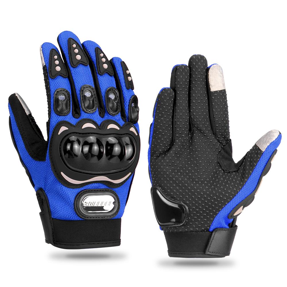 Summer Motorcycle Gloves Anti Fall Breathable Touch Screen Off-road Motorcycle Gloves Outdoor Sports Protective Equipment