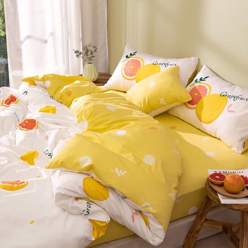 Dohia Pastoral Pure Cotton 4-Piece Bedding Set