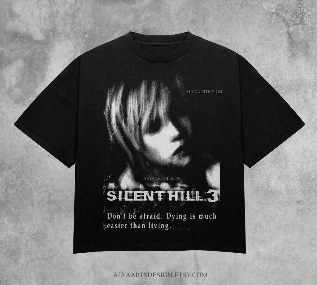 Tričko Heather Mason: Silent Hill 3 PS2 Obal, Tričko pro hráče