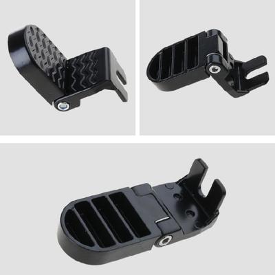 Reposapiés Eléctrico Antideslizante Pedal Trasero para Bicicletas Eléctricas Pedal Trasero para Bicicletas Pedal Plegable Rueda Trasera Accesorios de Ciclismo