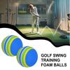 Practice Golf Balls 10 Pieces Sponge Practice Balls Warm-Up Gear For Junior Beginner Amateur Senior Backyard Driving Range