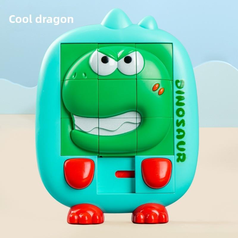 Baby Puzzle Toy Plastic Sliding Duck And Rabbit Appearance Block For Kids Ages 3 To 5