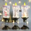 Musical Christmas Crystal Candle Light Decoration for Kids' Birthday & Holiday Gifts