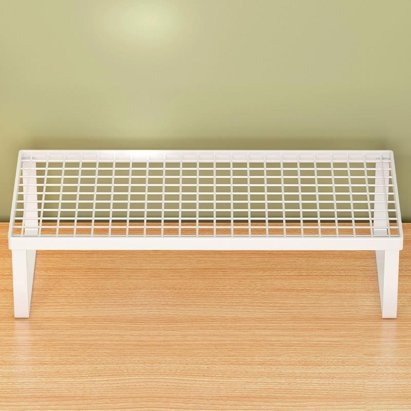 Organizador de Cozinha Banheiro Mesa Elevada para Laptop Prateleira de Armazenamento Monitor de Mesa Dormitório Prateleira de Armazenamento para Mesa