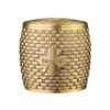 Kowloon Brass Five Bulls Tea Caddy Desk Ornament