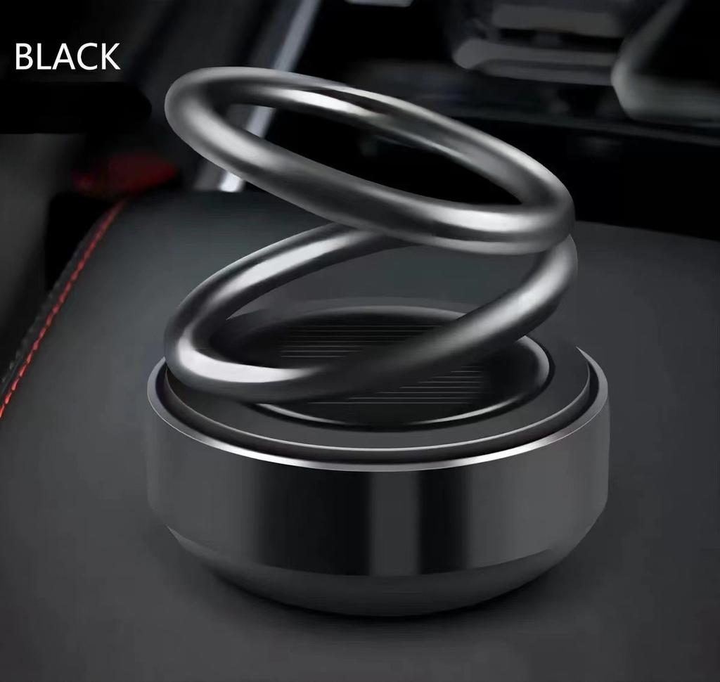 Solární osvěžovač vzduchu do auta Aromaterapie Sluneční světlo Energie Rotace Interiér Vůně Ornament Aroma Difuzér Palubní deska Parfém