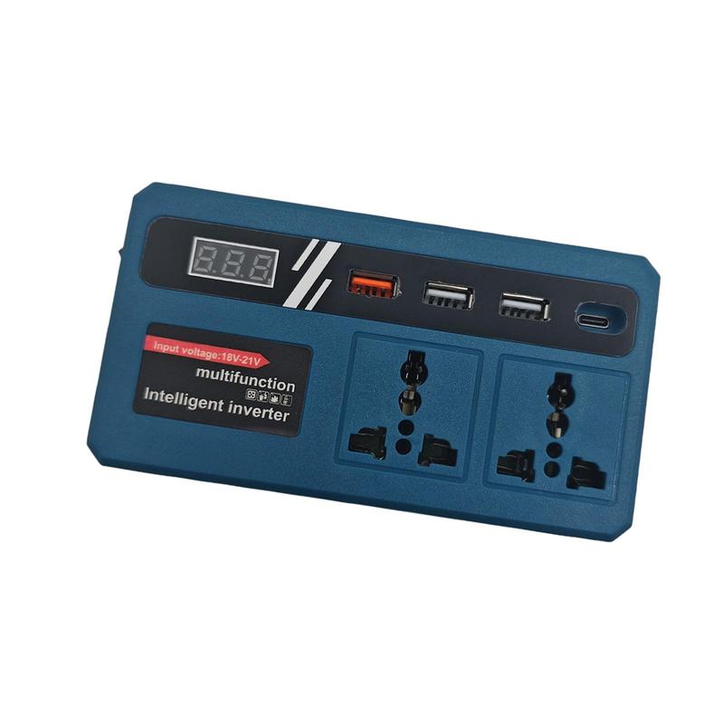 Power Inverter ,Household, Premium, Equipment ,Easy to Use, Power Supply Adapter Smart Transformer Outdoor Work Inverter