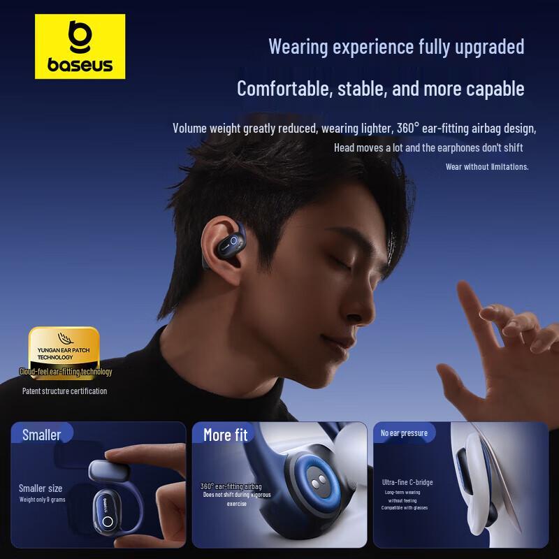 Baseus MF1 Open-Ear Bluetooth Sports Headphones