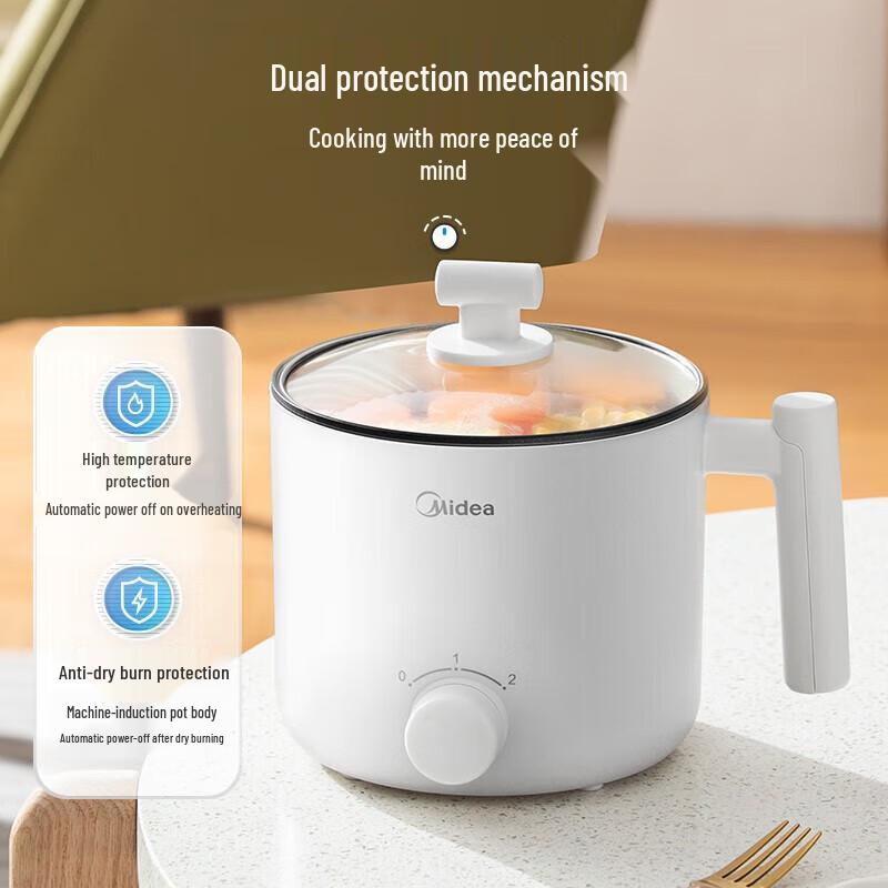 Midea Multi-functional Electric Cooking Pot CN plug (adapter included)