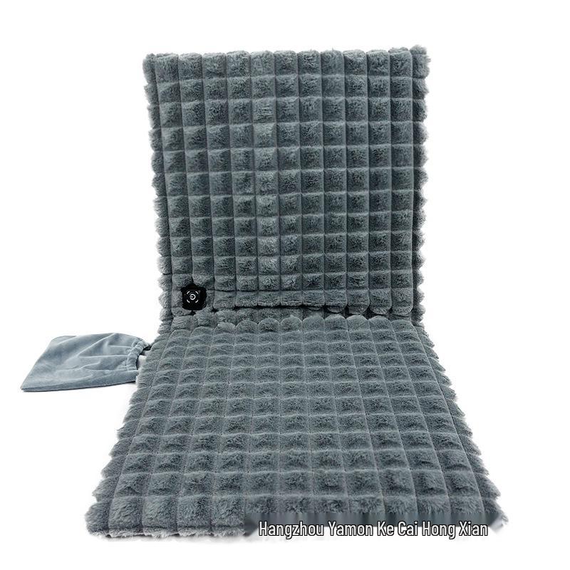USB Heated Seat Cushion - Electric Winter Heating Pad for Office, Car, and Outdoor Chairs