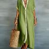Women Dresses Summer Casual Short Sleeve Button Down Shirt Dresses 2026 Beach Cover Up