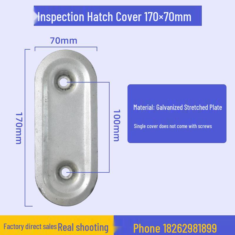 Octagonal Street Light Pole Inspection Door Cover for High Mast and Monitor Poles