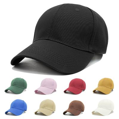 Big Head Baseball Cap Outdoor Face Showing Small Sun Hat Solid Color Light Board Baseball Cap