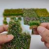 Multicolor Hand Torn Flower Clusters DIY Accessories Height 10mm/16mm Artificial Flower Cluster Sand Table Building Models
