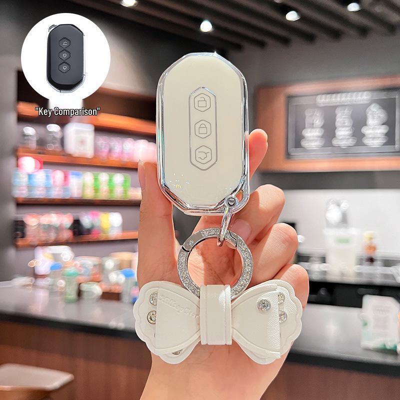 Herren Auto Schlüsselhülle für Wuling E5 Starlight, 730 Star Chaser und Star Cloud Jiachen Kaijie Modelle