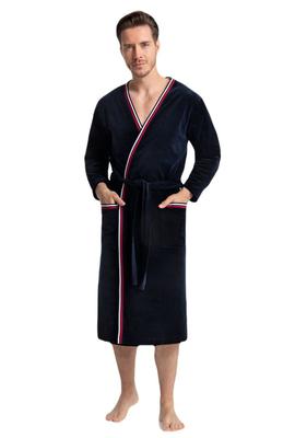Luna 854 Velour 3XL Men's Bathrobe Luna