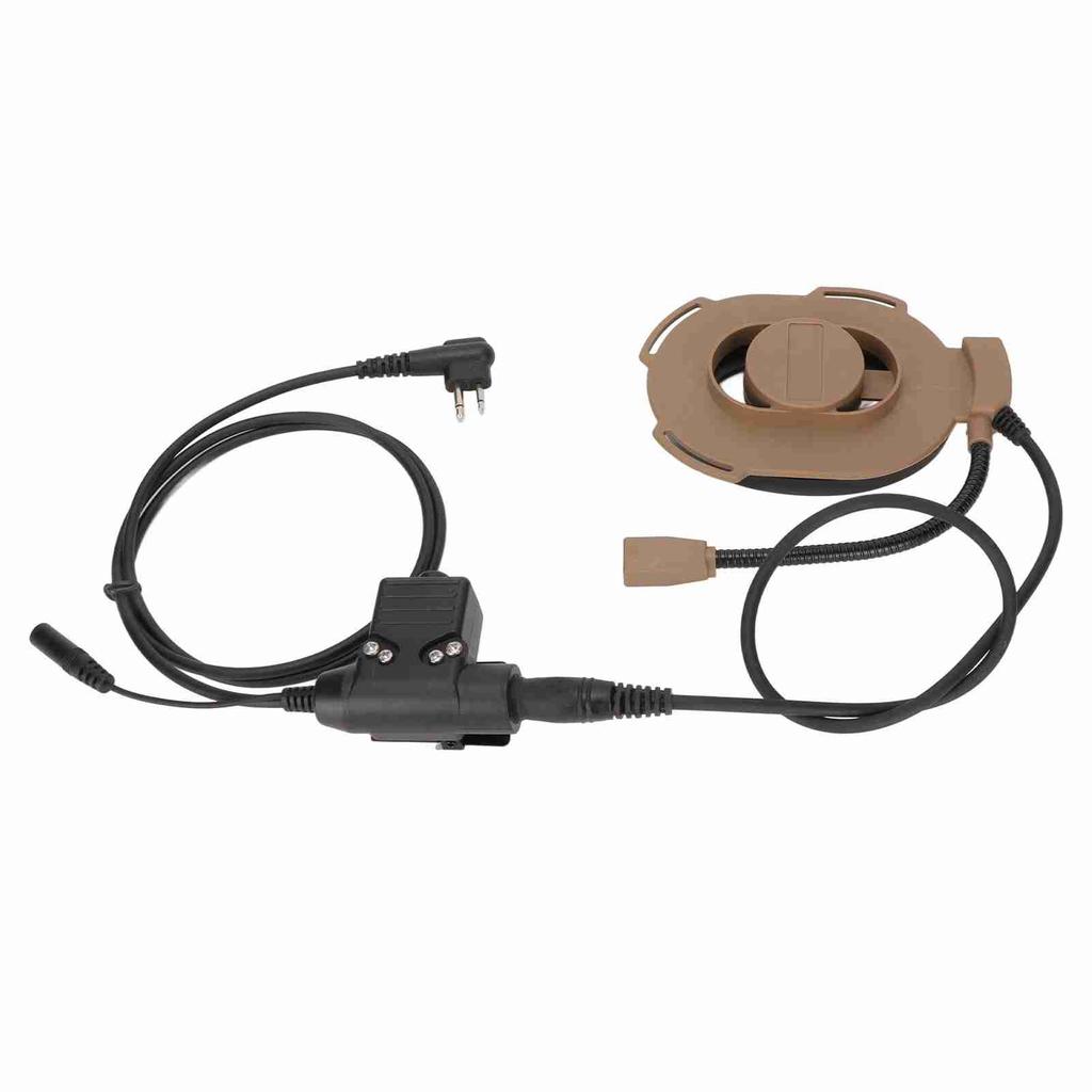 HD01 Motorcycle Helmet Headset Adjustable High Strengthy Portable Helmet Earpiece with PTT for