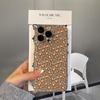 Yellow leopard Phone Case For iPhone 16 Pro Case iPhone 13 14 11 12 15 Pro Max 14 Plus 12 13 17E 16E Silicone Soft Cover