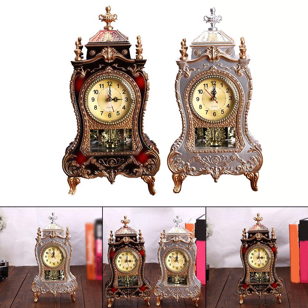 Ceas de masă Afișaj analog Ceas cântece Vintage Vintage Design