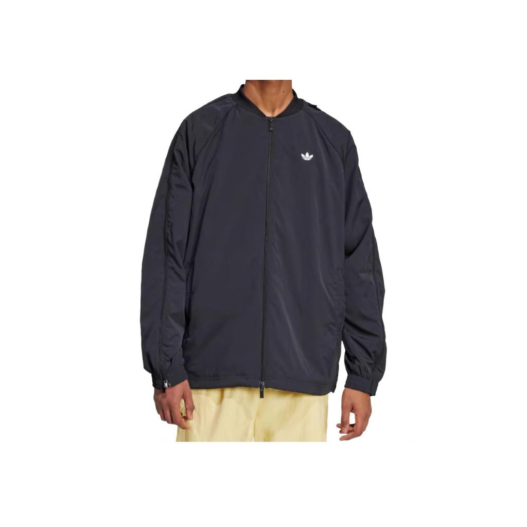 Adidas Adilenium Sezóna 3 Nadměrná Superstar Tepláková bunda Černá Pánská Streetwear JX1618