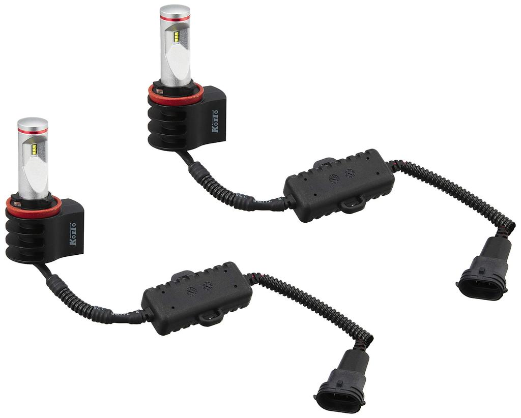 KOITO Комплект эксклюзивных светодиодных ламп для противотуманных фар LED White Beam Neo 12V 9W тип H11 6500K белый свет 2 штуки Эксклюзивно для параболических противотуманных фар P316KWT