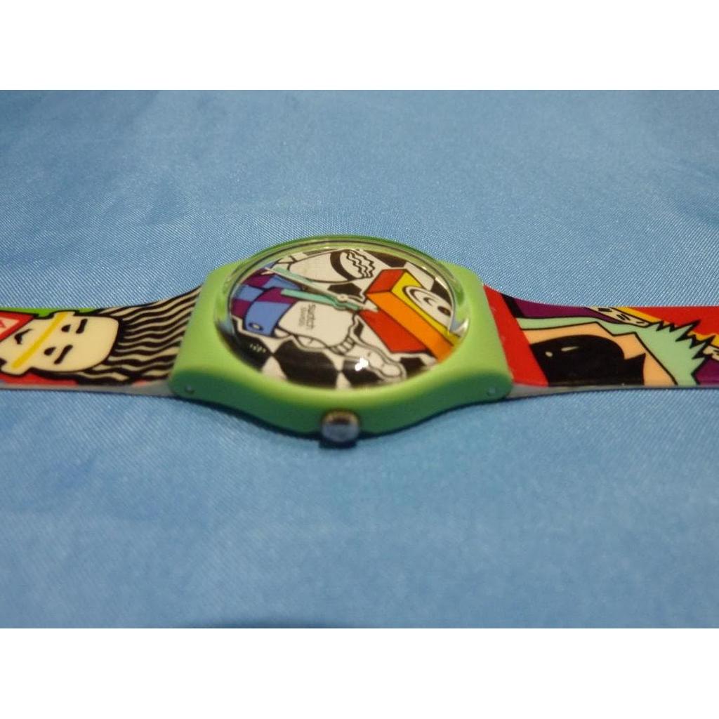 Used Swatch SWATCH Rapp-er GG134 wrapper with quartz case