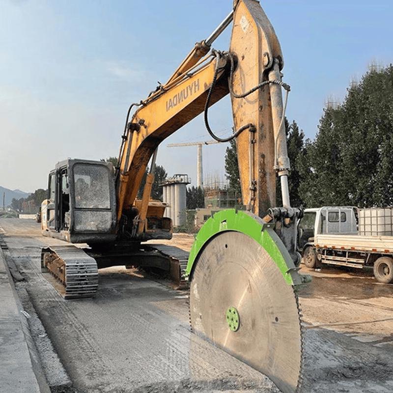 

Rongyu Fixed Excavator Hydraulic Rock Saw