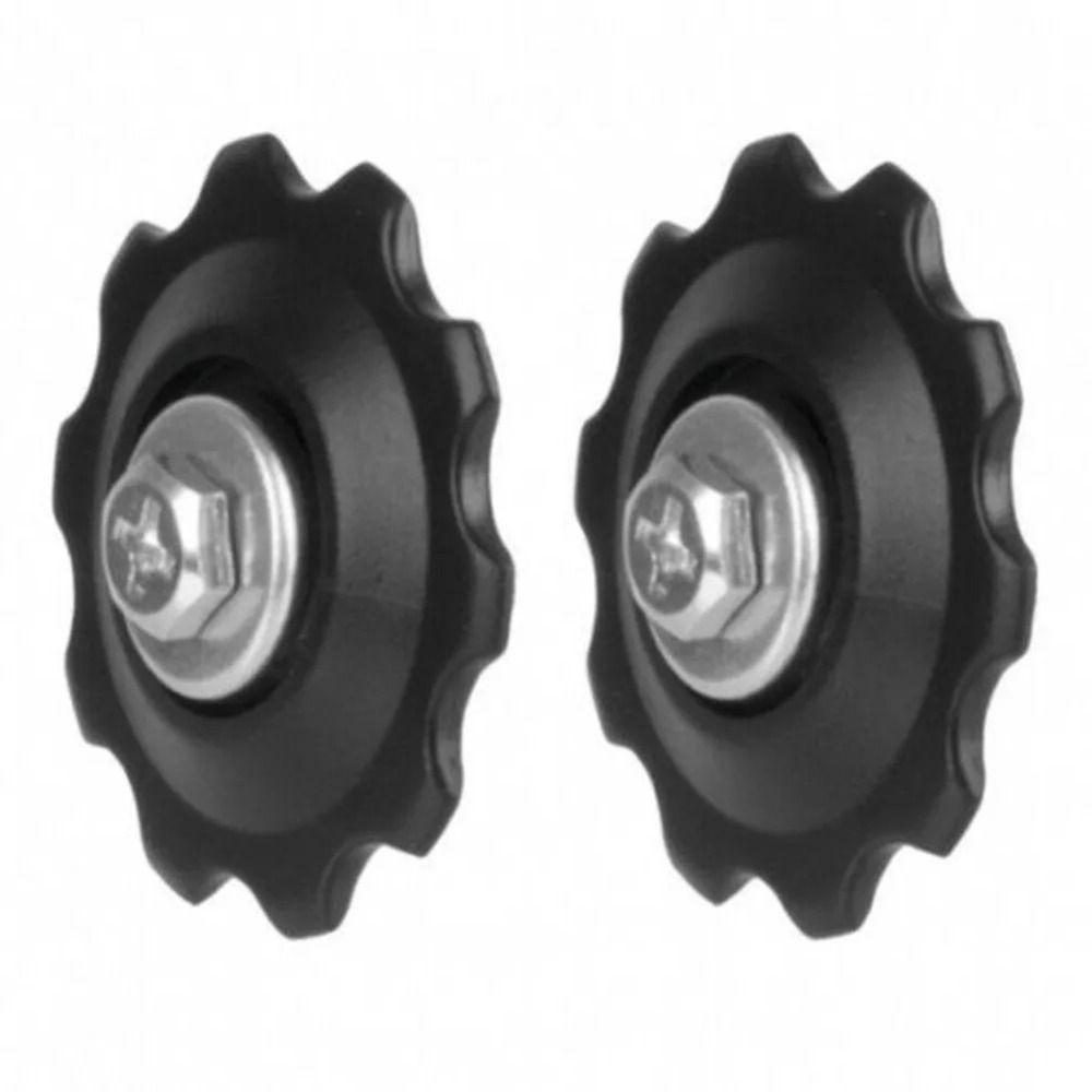 2pcs/set Plastic Bearing MTB Bikes Jockey Wheels Jockey Wheel Bike Rear Derailleur Pully  Road Bike